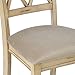 Ashley Furniture Signature Design - Mestler Dining Side Chair - Upholstered Seat - Set of 2 - Antique White