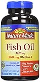 Nature Made Fish Oil (400 Softgels) Pharmacist Recommended Fish Oil Pills (2400mg Fish Oil Concentrate, 720mg of Omega 3 Fatty Acids, 360mg EPA, 240 mg DHA)