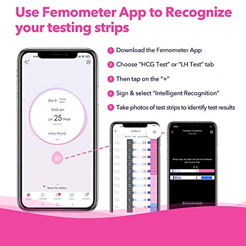 5 Femometer+Ovulation+Strips+Pregnancy+Combo