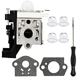 Dalom RB-K93 Carburetor w Carb Adjustment Tool for Echo SRM 225 GT225 PE225 PAS225 SHC225 SRM225 SRM225i SRM225U SRM225SB GT225i GT225L Trimmer Brushcutter
