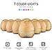 Homily Essential Oil Diffuser, 300ml Aromatherapy Diffuser with Wood Grain Design, Zen Style, Cool Mist and Adjustable 7 Colors Rainbow LED Lighting, Low Water Auto Shut-Off, Up to 6 Hours Timer