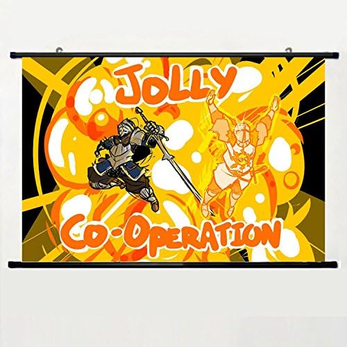 Home Decor Animation Art Cosplay Poster with Dark Souls(14) Wall Scroll Poster Fabric Painting 24 X 16 Inch (60cm X 40 cm)