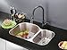Ruvati 34-inch Undermount 60/40 Double Bowl 16 Gauge Stainless Steel Kitchen Sink - RVM4600