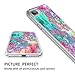 iPhone 7 Plus Case,Ecute Soft Slim Flexible Clear Rubber Side + Style Hard Back Case for iPhone 7 Plus 5.5