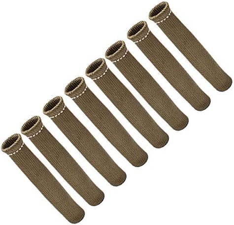 SPARK PLUG WIRE BOOTS HEAT SHIELD PROTECTOR SLEEVE SBC BBC Titanium 1800°