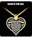 Design Time Gifts to My Daughter - from dad - Always Remember Quote Heart Pendant Necklace