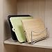 ProAid Kitchen Houseware, Kitchen Organizer Holder Cabinet Rack Compact Kitchen Rack Dish Rack Pantry Organizer Rack with Rubber Feet, Silver