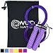 WOD Nation Attack Speed Jump Rope - Adjustable Jumping Ropes - Unique 2 Cable Skipping Workout System - 1 Thick and 1 Light 10' Cable - Perfect for Double Unders - Fits Men and Women primary