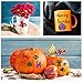 500PCS Glitter Halloween Foam Craft Stickers, Assorted Self Adhesive Halloween Party Supplies Decoration 3D Stickers for Pumpkin Decor, Trick or Treat Bags, Cards, Scrapbook, Kids Craft Projects