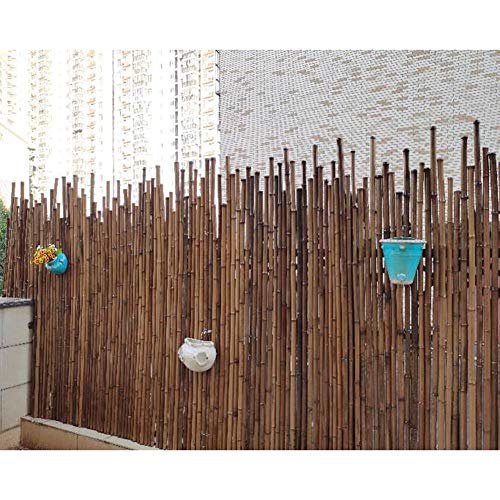 GZHENH Gartenzaun Bildschirm, Sonnenschutz Karbonisierter Zaun Terrasse Sichtschutzzaun Gartenarbeit Hofmauer Dekoration…