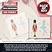 Juvale Cocktail - 100-Pack Disposable Paper Napkins, Christmas Holidays Dinner Party Supplies, 2-Ply, Nutcracker and Ballerina Design, White, Unfolded 10x10 Inches, Folded 5x5 Inches
