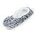 Snoozies Women's Lightweight Tweed Ballet with Bow Slipper Socks