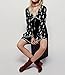 R.Vivimos® Women Long Sleeve Autumn V Neck Mini Short Dresses