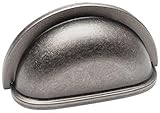 5 Pack - Cosmas 4310WN Weathered Nickel Cabinet Hardware Bin Cup Drawer Handle Pull - 3