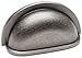 5 Pack - Cosmas 4310WN Weathered Nickel Cabinet Hardware Bin Cup Drawer Handle Pull - 3" Inch (76mm) Hole Centers