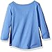 adidas Baby Girls' Long Sleeve Top and Legging Set, Neon Blue, 12 Months