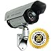 Blindspotter Solar Powered Dummy/Fake Camera - Best Burglar Deterrent - Free E-Book How to Improve Your Home Security - Security Sign Included - for Indoor/Outdoor