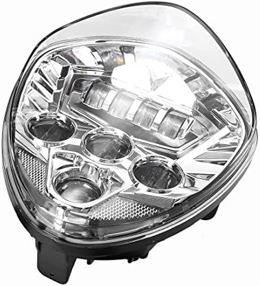 CHROME VICTORY LED BULLET HEADLIGHT FOR CROSS COUNTRY & CROSS ROADS