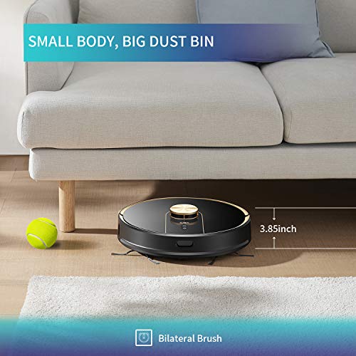 UONI V980Plus Robot Vacuum Cleaner and Mop Combo with LIDAR Mapping