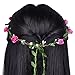 eBoot Fashion Bohemian Flower Crown Wreath Floral Garland Headbands for Wedding Beach Festival, 5 Pieces (Multicolor)