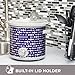 BLACK+DECKER SC2004D 4 Quart Dial Control Slow Cooker with Built in Lid Holder, Purple Pulse