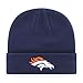 OTS NFL Denver Broncos Men's Raised Cuff Knit Cap, Team Color, One Size