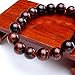 JOVIVI 10MM Natural Lava Rock Essential Oil Diffuser Gemstone Healing Power Round Elastic Stretch Bracelet Variation Colors and Material