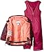 Columbia Kid's Frosty Slope Set Outerwear, Deep Blush Snow Splatter, 3T