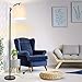 Floor Lamp, Zanflare LED Modern Floor Lamp with Hanging Lamp Shade