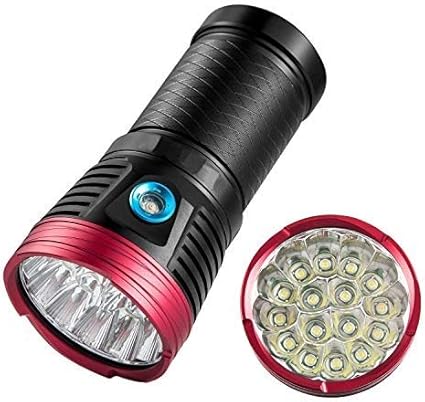 Amazon 超高輝度懐中電灯 スーパーブライト懐中電灯 超明るいledトーチ 16個 強力t6 Led 000ルーメン 戦術懐中電灯3モード照明 防水耐衝撃 携帯便利 軍用 最強 防災 停電対応 地震対策 登山 夜釣り 電池は含まれていません Windfire 懐中電灯 通販