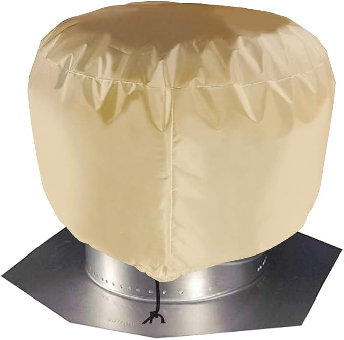 Roof Vent Cover, 12" Durable & Waterproof Roof Turbine