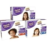 Parents Choice - Baby Diapers - Super Value Box - Size 4 (180 Count)