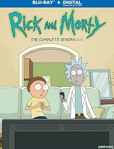 Amazon Com Rick And Morty Seasons 1 3 Bd Blu Ray Various