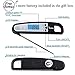 Yoofor Digital Instant Read Thermometer with Back Light, Cooking Thermometer with Extra Long Probe for BBQ, Meat, Candy, Milk and Bath Water, Gift Box