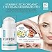 Eye Serum for Restorative Under Eye Bags Treatment with Vitamin K, Cucumber, Aloe Vera and Chamomile for Dark Circles, Wrinkles and Puffy Eyes