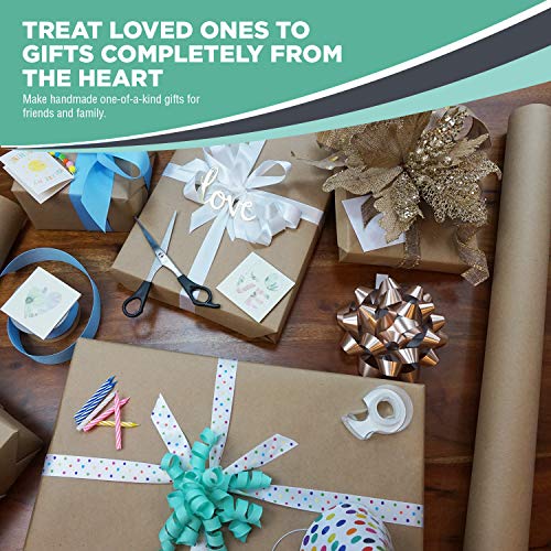 Kraft Brown Wrapping Paper Roll 18" x 2,400" (200 ft) 100 Recyclable