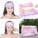 Eshylala Cotton Yoga Spa Bath Shower Make Up Wash Face Headband,Hair Band for Women,ORANGE