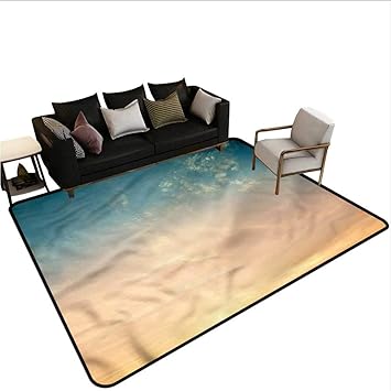 Amazon Com Sky Floor Mat For Toilet Non Slip 48 X 72 Horizon