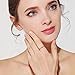 DIFINES Fashion Cute Bow Knot CZ 18k Rose Gold Plated Eternity Band Engagement Promise Rings for Girls Women,Size 8