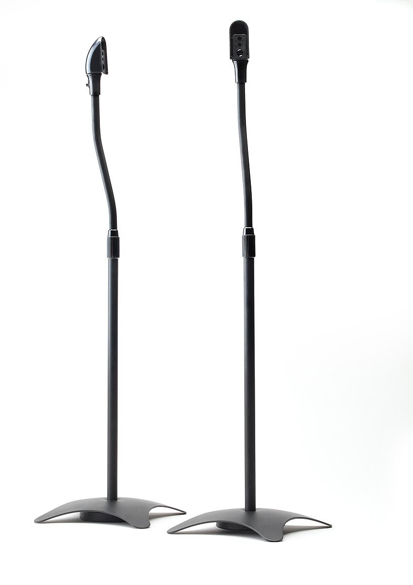 TechSol Essential TSS12B Pair of Black Universal Surround Sound