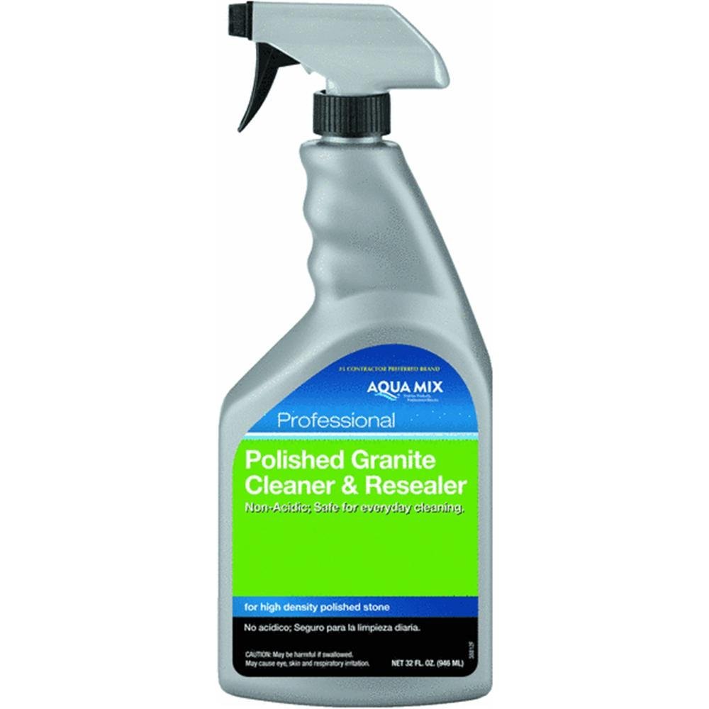 Custom Building Prod. AMGCRQT Polished Granite Cleaner Resealer - 32 Fl 0z