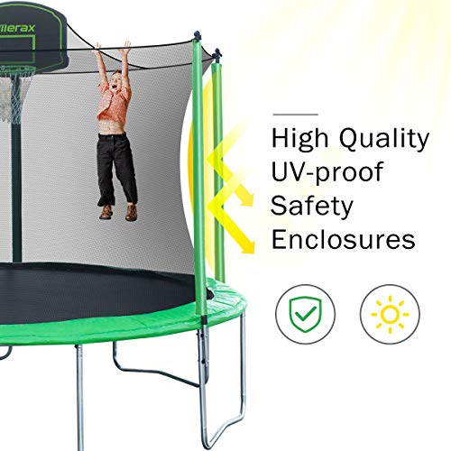 4 Merax+Trampoline+Enclosure+Basketball+Certificated