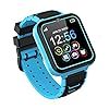Kids-Smart-Watch-Smart-Watch-for-Kids-with-Phone-Call-Games-Music-Player-SOS-Calculator-Recorder-Alarm-Clock-1-GB-Micro-SD-includedKids-Watch-Gifts-for-Boys-Girls-3-12Y-BLUE Kids Smart Watch, 16 Games Smart Watch for Kids with SOS Call Music Player Camera Calculator Recorder Alarm Clock[Built…