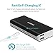 ROMOSS Solo5 10000mAh 2.1A/1A Output 2-Port Universal Power Bank - Black
