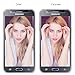 Samsung Galaxy J5(2016)Screen Protector,Galaxy J5 Tempered Glass Screen Protector for Galaxy J5(2016) 2-Pack Premium Clear 9H Hardness with lifetime replacements