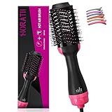 Hair Dryer Brush,Hot Air Brush One Step Hair,Professional Salon Hair Dryer & Volumizer 3-in-1 Negative Ion Straightening Brush Salon and Curly Hair Comb Reduce Frizz and Static Suitable for All hair
