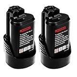 3.0Ah Replacement Bosch 10.8V Battery BAT411 BAT412 BAT413 BAT414 Lithium-Ion Battery