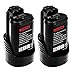 3.0Ah Replacement Bosch 10.8V Battery BAT411 BAT412 BAT413 BAT414 Lithium-Ion Battery