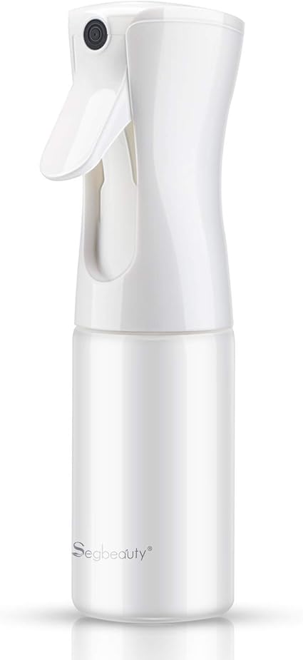 Amazon スプレーボトル 霧吹き 超細かいの霧を噴霧する ミストを連続噴射可能 園芸 観葉植物用 清掃用 美髪サロン用 アルコール エタノール 消毒用 160ml 白い 霧吹き