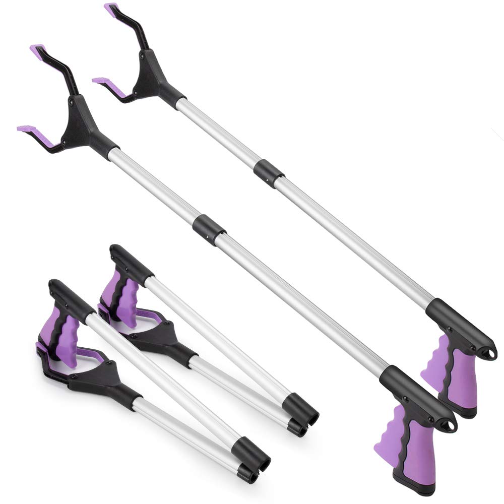 EJG 38-Inch Pick Up Stick Grabber- Long Trash Picker- Professional EJG 38-Inch Pick Up Stick Grabber- Long Trash Picker- Professional